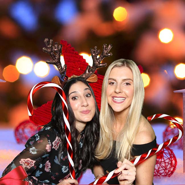 Warm Lights Green Screen