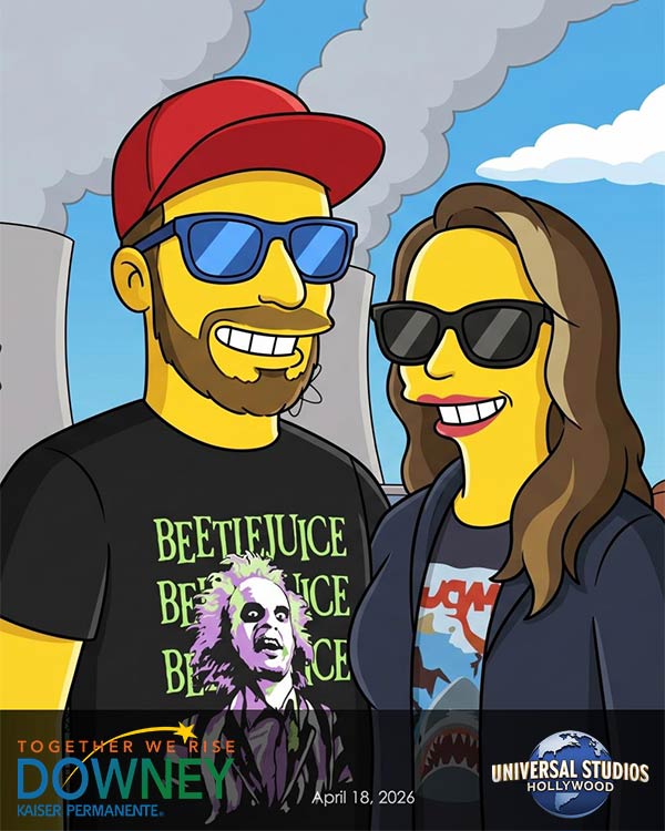 Simpsons Cartoon Style AI Photo Booth Simpsons Style Cartoon