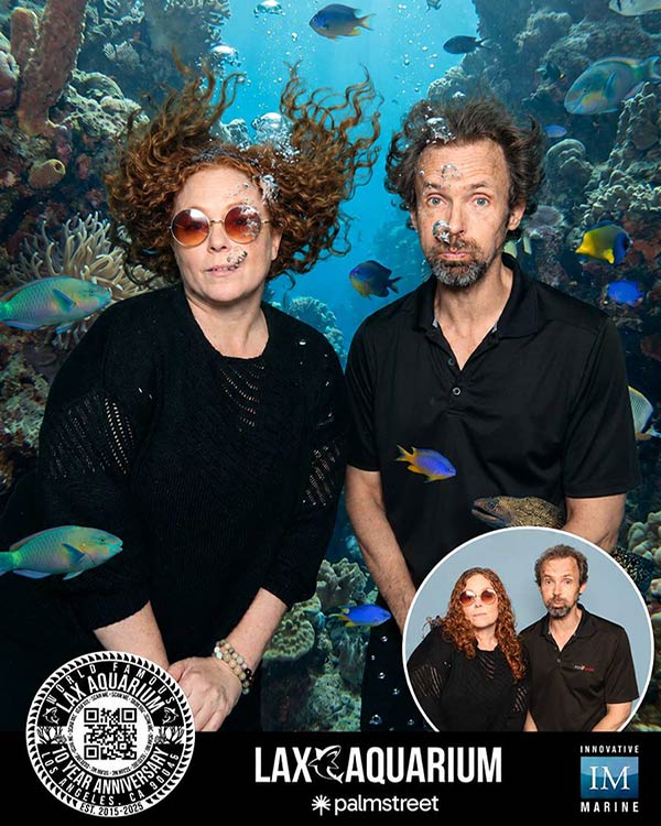 LAX Aquarium AI Photo Booth LAX Aquarium Underwater